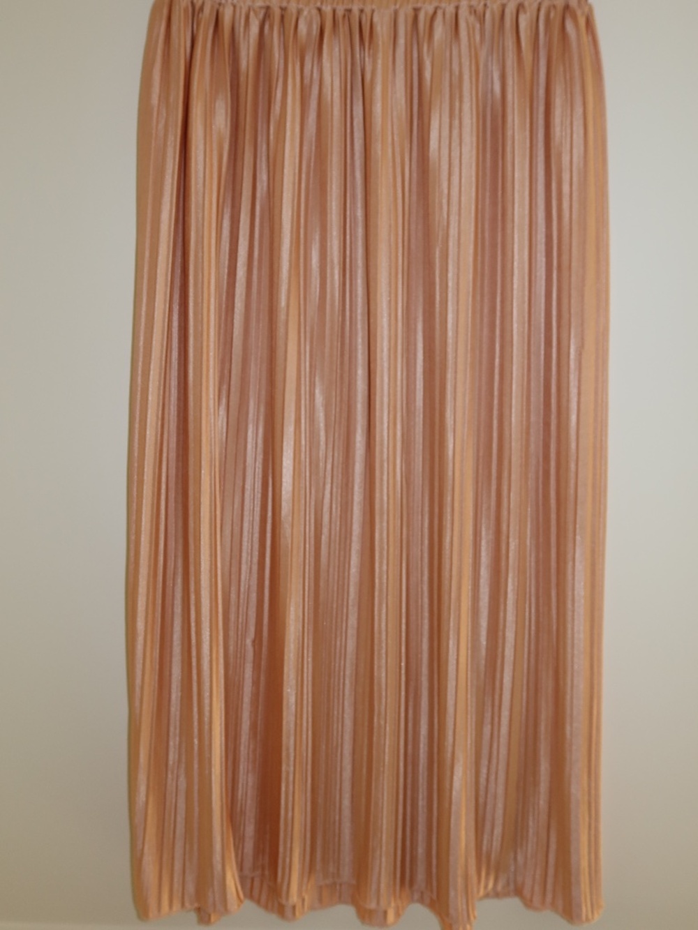 Pink Maxi Skirt Pleated Size M
